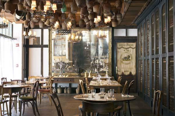 The Bowery Hotel New York Restaurace fotografie