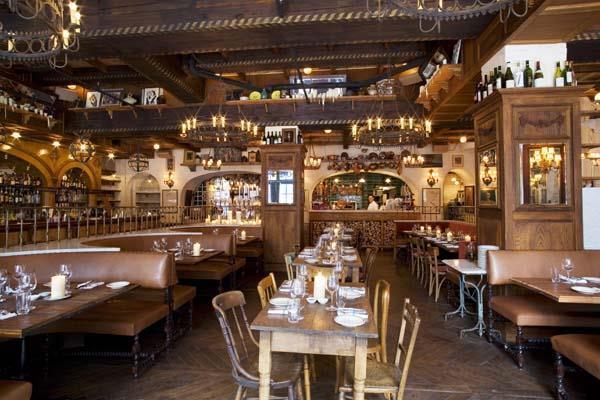 The Bowery Hotel New York Restaurace fotografie